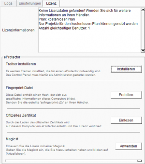 MySchedule CP Licence.png